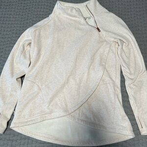 Athleta Asymmetrical Zip Pullover